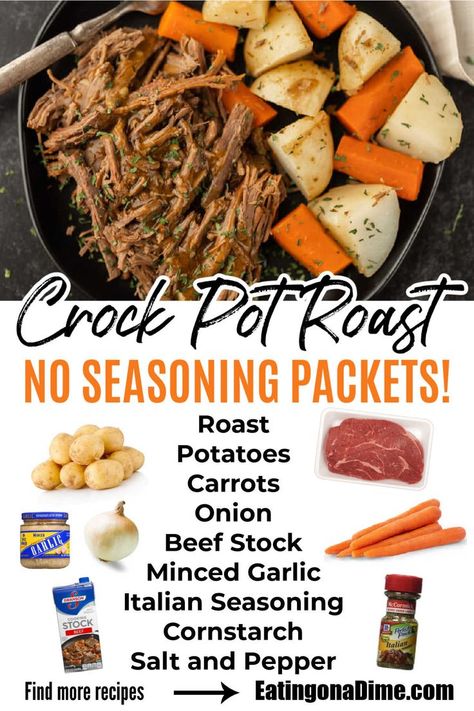 Easy Crockpot Recipes Pot Roast, Roast Beef Crock Pot Recipes Gluten Free, Crock Pot Recipes Roast, Basic Roast In Crock Pot, Gluten Free Beef Roast Crockpot Recipes, Quick Pot Roast Crock Pot Recipes, Quick And Easy Pot Roast In Crockpot, Crockpot Roast Seasoning Easy Recipes, Pot Roast Easy Crockpot