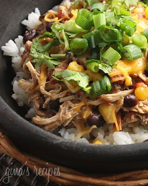 Yakimeshi Recipe, Santa Fe Chicken, Diner Recept, Cole Slaw, Think Food, Crock Pot Slow Cooker, Modern Houses, Crock Pot Cooking, Slow Cooking