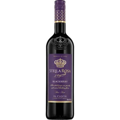 Stella Rosa Blackberry | Total Wine & More Stella Rosa Black, Stella Rosa Wine, Blackberry Wine, Stella Rosa, Neutrogena Makeup Remover, Wine Varietals, Italy Wine, Types Of Wine, Total Wine