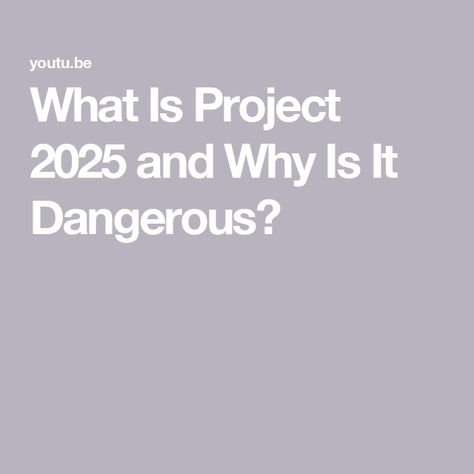 What Is Project 2025 and Why Is It Dangerous? Project 2025 Explained, Project 2025, Katie Couric, Sign Up