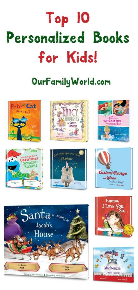 Looking for the perfect holiday gift ideas for your little one? These 10 personalized books for kids from Put Me In the Story make meaningful keepsake presents! Check them out! #booksforkids #personalizedbooksforkids #kidspersonalizedbooks #giftideasforkids #personalizedgiftideas #personalizedgiftsforkids #personalizedbooks #christmasgifts #christmasgiftideas Personalized Childrens Books, Personalized Christmas Gifts For Kids, Grandkids Gifts, Personalized Books For Kids, Aunt Life, Personalized Book, Toy Gifts, Holiday Gift Ideas, Personalized Gifts For Kids