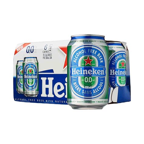 Zero Alcohol, Heineken Beer, Free Beer, Lager Beer, Gourmet Food, Alcohol Free, Natural Ingredients, Beverage Can, Beer