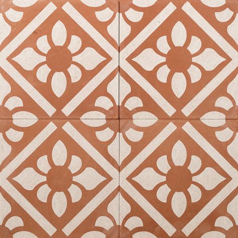 Pattern Tile Texture, Egyptian Tiles, Terracota Tile, Warm Tiles, Floor Tiles Texture, Printed Tiles, Designer Tiles, Hydraulic Tiles, Apartment Block