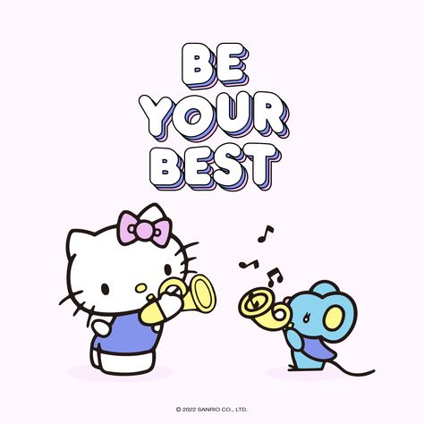 Be your best! 💖 #mondaymotivation Sanrio Classroom, Back To School Tips, Kitty Painting, Toddler Classroom, 21st Century Skills, Hello Kitty Backgrounds, School Tips, Cute Notes, Hello Kitty Pictures