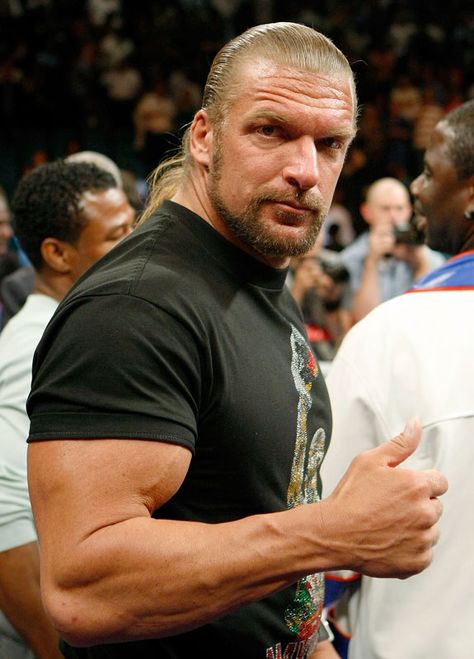 Security guard Ben -- Triple H Triple H Wwe, Watch Wrestling, Stephanie Mcmahon, Wwe Tna, Wwe Legends, Pro Wrestler, Wrestling Superstars, Triple H, Wwe Wrestlers