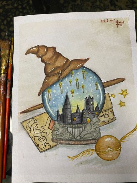 A Drawing, Hogwarts, Body Art, Harry Potter, Tattoos, Art