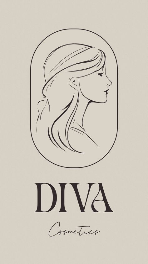 Diva is a cosmetics brand that try to inspire women to embrace their inner diva - to feel beautiful, powerful, and in command of the spotlight. We provide design-driven development of your product. Our team focuses on Branding, UI/UX design, mobile & web development. ⭐️ Let’s discuss your project! contact@quetratech.com Diva Logo Design, Woman Logo Design, Logo Reference, Ux Design Mobile, Cosmetics Logo, Cosmetic Logo, Minimalist Drawing, Story Telling, Mobile Web