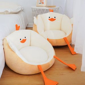 Duck Room Decor, Blow Up Sofa, Tatami Futon, Bay Window Seat, Duck Decor, Cute Furniture, Cute Bedroom Decor, Cute Room Ideas, Cozy Room Decor