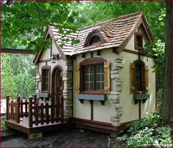 Build A Playhouse, Little Cottages, Small Cottages, A Small House, Fairytale Cottage, Storybook Cottage, Tiny Cottage, Cottage Cabin, Cute House