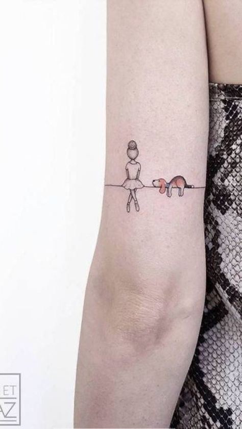 25+ Cute Beagle Tattoo Ideas and Designs | The Paws Tatoo Dog, Beagle Tattoo, Puppy Tattoo, Small Dog Tattoos, Dog Memorial Tattoos, Geniale Tattoos, Memorial Tattoos, Dog Tattoo, Trendy Tattoos