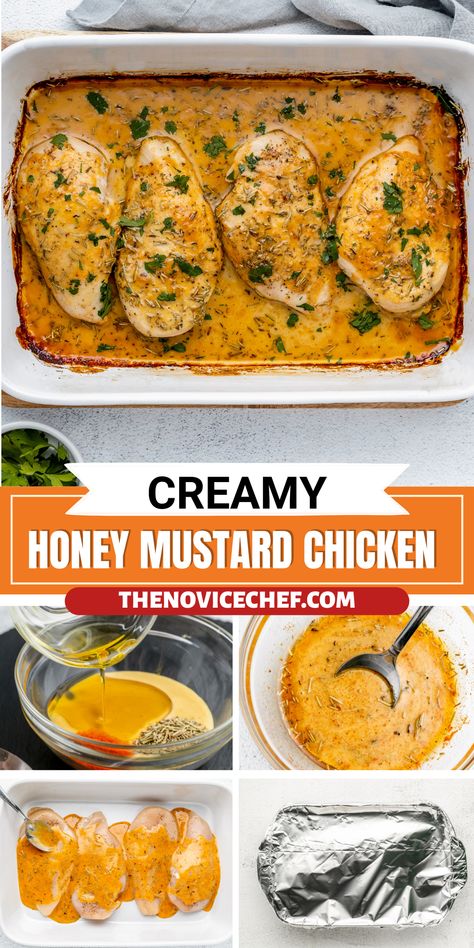 Recipes With Yellow Mustard, Recipes Using Honey Mustard, Honey Mustered Chicken, Chicken Honey Mustard Recipes, Chicken With Mustard, Chicken With Orange Juice, Mustard Honey Chicken, Recipes With Honey Mustard, Chicken Mustard