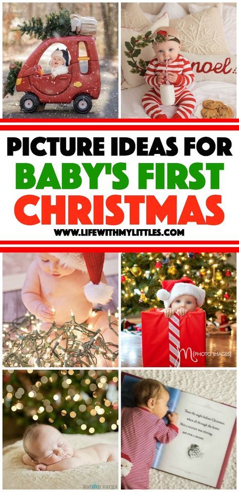 These 18 picture ideas for baby's first Christmas are so cute! If you're planning a baby photo shoot to celebrate, check this out! First Christmas Pictures, Christmas Baby Pictures, Pillows Diy, Pillows Blue, Baby Christmas Photos, First Christmas Photos, Baby Fotografie, Foto Baby, Christmas Photography