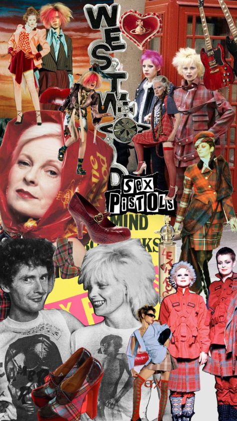 #viviennewestwood #punk #sexpistols Vivienne Westwood Punk Aesthetic, Punk Moodboard Fashion, Vivienne Westwood Collage, Punk 70s Fashion, Vivienne Westwood 70s, Identity Mindmap, Vivienne Westwood Png, 70s Punk Aesthetic, Protest Fashion