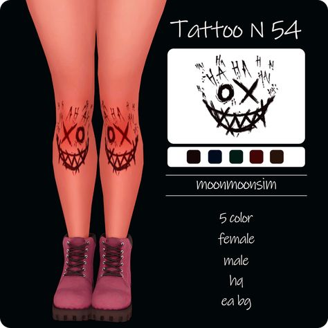 Tattoo N54 - The Sims 4 Create a Sim - CurseForge The Sims 4 Tattoo, Sims 4 Cheats, Sims 4 Tattoos, Play Sims 4, Sims 4 Anime, 4 Tattoo, Tumblr Sims 4, Play Sims, Anime Tattoo