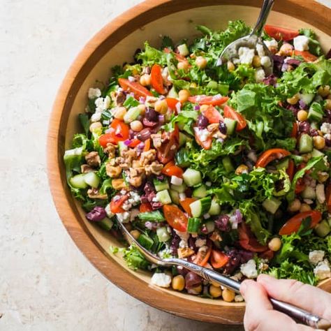 Mediterranean Chopped Salad | America's Test Kitchen