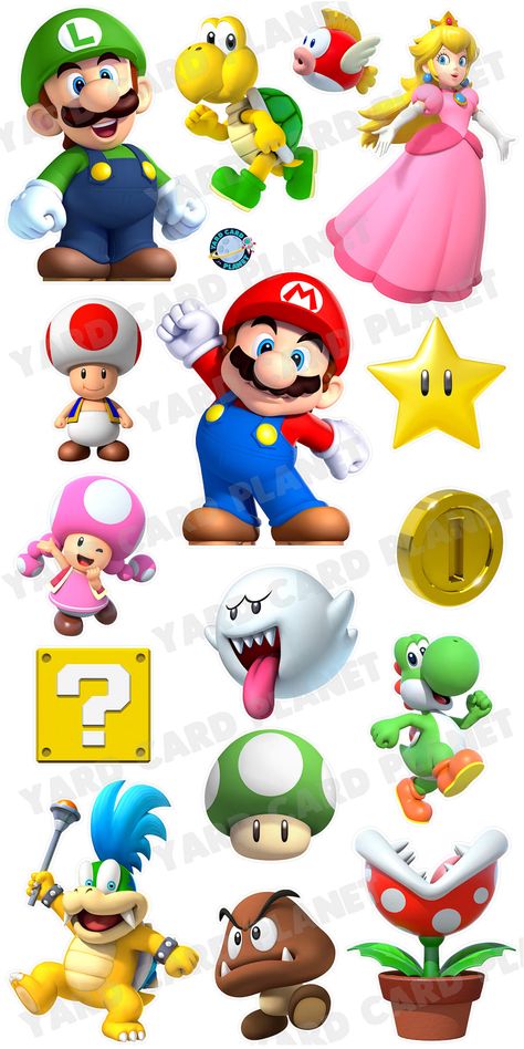 Super Mario Images, Mario Party Entrance, Super Mario Bingo Free Printable, Toad Mario Bros, Mario Bros Characters, Toad Mario, Mario Kart Characters, Super Mario Characters, Super Mario Mushroom