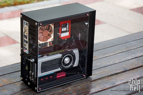 Sff Pc, Diy Pc Case, Custom Computer Case, Diy Pc, Automated Teller Machine, Custom Computer, Custom Pc, Gaming Pcs, Mini Itx