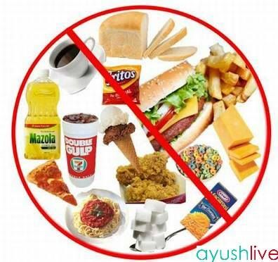 Say No to processed junk food! 1) They contain all sorts of artificial ingredients which can be really harmful. 2) Eating too much of processed food can literally make one addicted to processed junk foods. 3) They are loaded with added sugar and it is well known that sugar when consumed in excess is seriously harmful. 4) Eating processed junk food leads to obesity and makes you feel tired and restless.  Eat real food. Stay healthy! Stay fit! Low Carb High Fat Diet, Avoid Processed Foods, Eating Fast, High Fat Diet, Low Carb High Fat, Foods To Avoid, Unhealthy Food, Fat Burning Foods, Clean Recipes