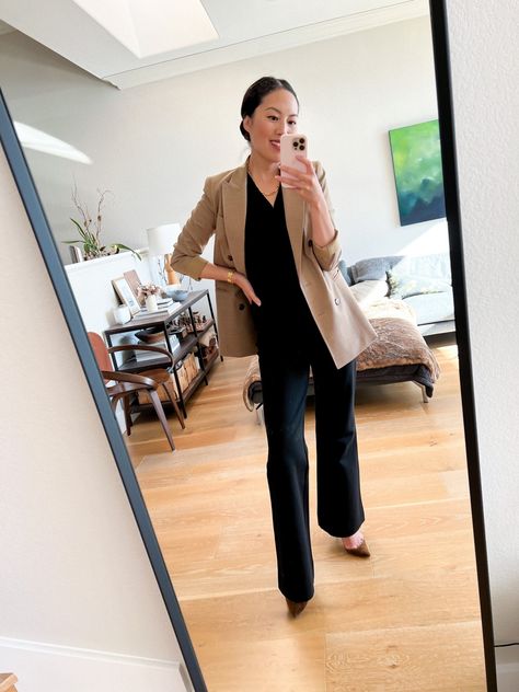 The Perfect Jumpsuit by Spanx! Paired with a classic blazer and brown pumps to create the perfect fall look. #classicstyle #falloutfit #fallfashion #modernworkwear #businesswear Follow my shop @9to5chic on the @shop.LTK app to shop this post and get my exclusive app-only content! #liketkit #LTKSeasonal #LTKstyletip #LTKworkwear @shop.ltk https://liketk.it/4m8DW Fall Jumpsuit, Jumpsuit Fall, Brown Pumps, Classic Blazer, Fall Looks, Work Fashion, Work Outfit, Classic Style, Work Wear