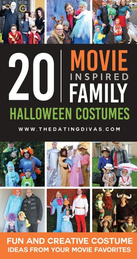 20+ Movie Inspired Family Costume Ideas for Families #familycostume #halloweencostume Movie Halloween Costumes Group, Movie Themed Group Costumes, Costume Inspired By Movies, Pop Culture Family Halloween Costumes, Movie Costumes For Groups, Family Movie Costumes, Movie Costumes Group, Movie Custome Ideas, Movie Group Costumes