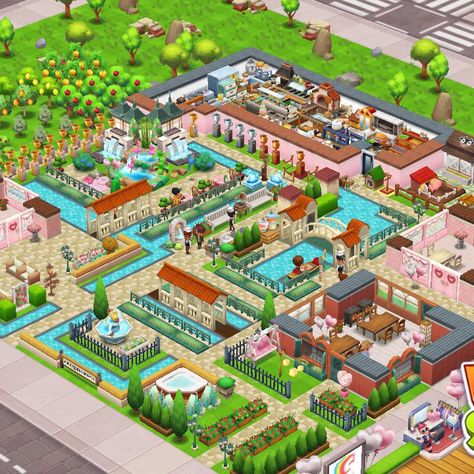 Food Street Design, Food Street Game, Street Game, Food Street, Game Food, Street Design, Clash Of Clans, Restaurant Design, Game Design