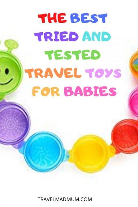 The Best Baby Travel Toys For Airplanes or Road Trips | Travel Mad Mum Hidden Home Office, Baby Car Seat Toys, Road Trip Toys, Baby On Plane, Baby Travel Toys, Baby Ball Toy, Toy Road, Best Airplane, Baby Travel Gear