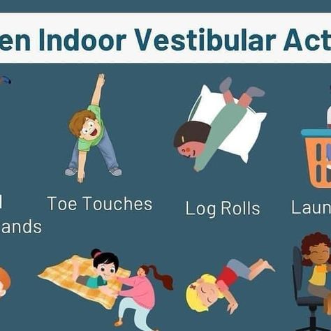 Jorge Ochoa, Occupational Therapist on Instagram: "Flashback originally posted using @withregram with permission from @coastalconnectionsot 💫Activating the vestibular system is extremely grounding and regulating for a child.  It lets a child know how to move their body, where they are in space and to orient to their surroundings.  When the vestibular system is activated it enables a child to focus their attention inward towards their body, it is the foundation for their sense of stability and safety.  If they can feel in more control of their body then they can be more in control of their mind!  There is so much power in activating the vestibular system especially through playful interactions and they are extremely beneficial to use as co-regulating activities.   ➡️When you are stuck insi Speech Therapy, Vestibular System Activities, Tape Obstacle Course, Vestibular Activities, Vestibular System, Occupational Therapist, Home Activities, In Space, Preschool Activities