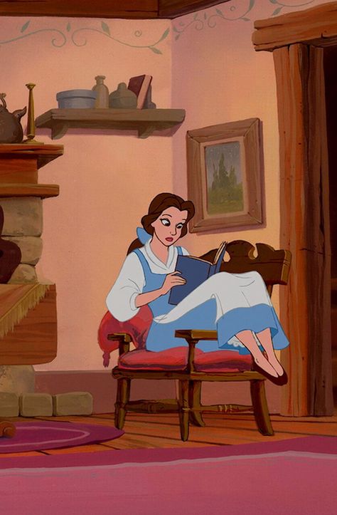 Oh good I’m not the only one who reads like this... Beauty, Disney, Reading, The Beast, The Beauty And The Beast, Beauty And The Beast, A Book, The Beauty