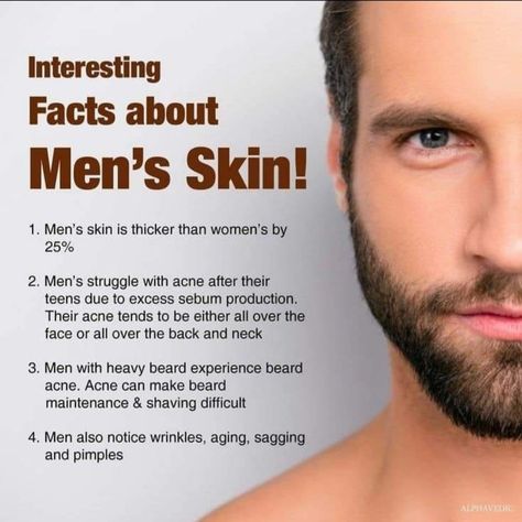 Men's Skin Care, Esthetician Quotes, Men Skincare, Skincare Facts, Beauty Skin Quotes, Men Skin Care Routine, Facts About Guys, Skin Facts, Esthetician Marketing