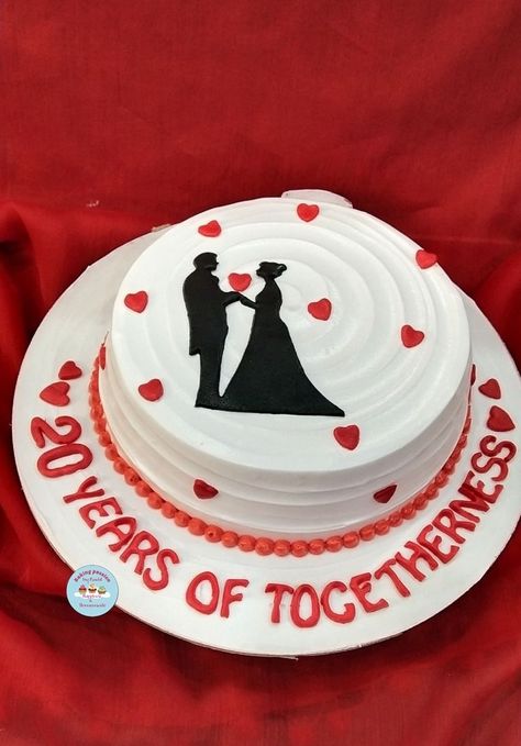 Simple Cake Designs For Anniversary, Anniversary Simple Cake, Wedding Anniversary Cake Design Simple, Simple Anniversary Cake Designs, Anniversary Cake Simple, Anniversary Theme Cake, Simple Anniversary Cake, Simple Anniversary Cakes, Anniversary Cake Designs