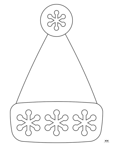 Choose from a variety of santa hat templates and coloring pages for tons of Christmas fun! All 25 pages can be printed from home. 100% FREE. Santa Templates Free Printable, Santa Template, Hat Template, Christmas Coloring, Christmas Coloring Pages, Templates Printable Free, Christmas Hat, Xmas Decorations, Christmas Colors