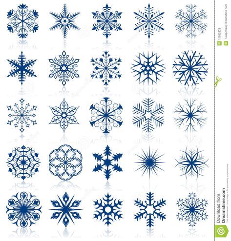 Snowflake Shapes, Snow Flake Tattoo, Snowflakes Drawing, Snowflake Template, Snow Crystal, Snowflake Shape, Christmas Rock, Easy Canvas Painting, Snow Flake