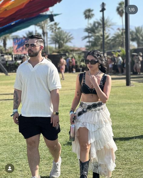 Couple Coachella Outfits, Couple Festival Outfits, Coachella Outfit, Festival Outfits, Music Festival, Festival, Music