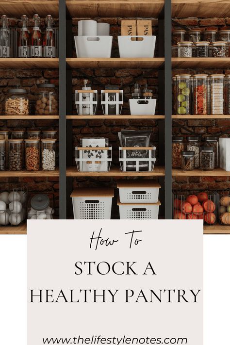 Check out this guide to the best healthy pantry staples. Stock your pantry with these basics and you'll be able to make quick and easy, healthy weeknight meals for yourself and your family. Whole 30 Pantry Staples, Clean Eating Pantry Staples, Pantry Stock Up, Healthy Pantry Staples List, Pantry Stock Up List, Food Pantry Ideas, Healthy Pantry Snacks, Stock Pantry, Healthy Kitchen Staples