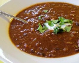 Black Bean Soup Salsa Soup Recipe, Hearty Bowls, Bean And Tomato Soup, Black Bean Soup Recipe, Bean Soup Recipe, Garlic Soup, Lunch Items, Vegan Black Bean, Bean Chili