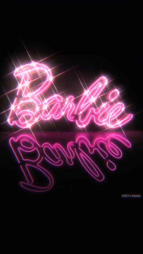 Neon Barbie Sign, Pink Glitter Wallpaper, Best Couple Pictures, Backgrounds Girly, Sassy Wallpaper, Pink Tumblr Aesthetic, Barbie Theme, Blood Art, Cute Tumblr Wallpaper