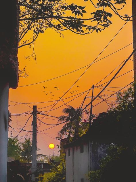 Nature photography Evening Sunset Birds Nature Sham Suraj Prakriti Suraj Photo, Evening Sunset Photography, Sunset Images, Evening Sunset, Birds Nature, Sunset Pictures, Video Production, Photo To Video, Heart Touching