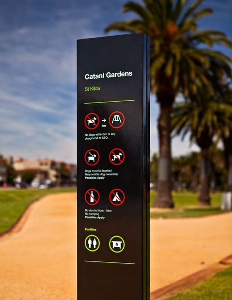 Modern Wayfinding, Lightbox Signage, Monument Signage, Regulatory Signs, Park Signage, Wayfinding Signage Design, Location Plan, Directional Signage, Sign System