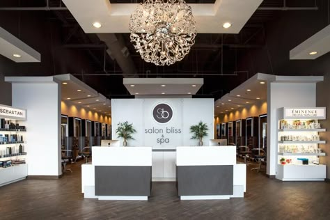 SOTY 2015: Salon Bliss & Spa | Salon Today Hair Salon Interior Design, Salon Interior Design Ideas, Salon Designs, Beauty Salon Interior Design, Nail Salon Interior Design, Salon Design Ideas, Nail Salon Interior, Nail Salon Ideas, Hair Salon Ideas