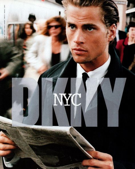 Scanned Fashion World on Instagram: “(Scanned Ad Campaigns) Ad Campaign: #DKNY FW 1994 Model: #MarkVanderloo Photographer: #PeterLindbergh Scanned from L’uomo Vogue September…” Mark Vanderloo, 90s Models, Peter Lindbergh, Ad Campaigns, Fashion World, Ad Campaign, Male Models, Instagram Accounts, Beautiful People