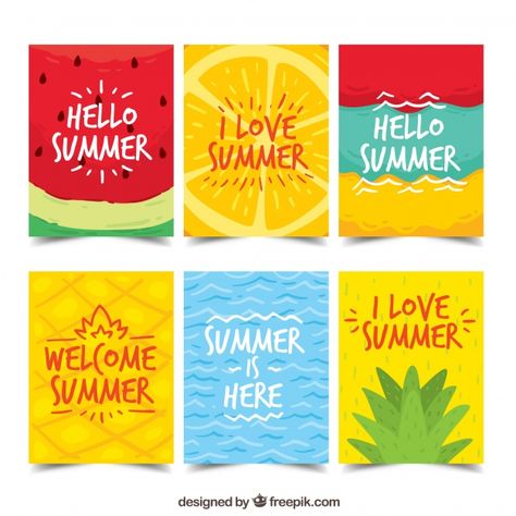 Summer Logo, Drinks Packaging Design, Procreate Ipad Art, Beach Illustration, Posca Art, Summer Cards, Scrapbook Printables, Printed Backgrounds, Mini Canvas Art