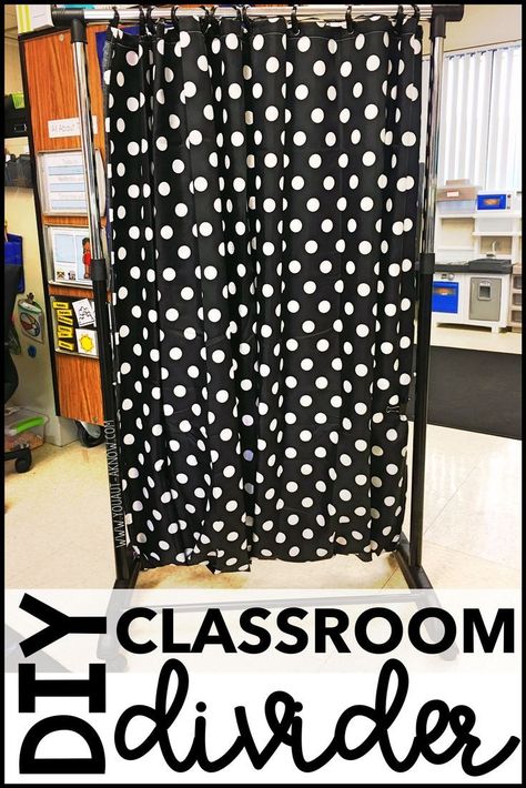 Can't afford a room divider from an school supply store for your special education classroom? Me either! I found a way to make a great DIY room divider for my classroom and it cost me just under $30. Check out how I provide defined spaces with this DIY divider. Diy Divider, Sped Classroom, School Supply Store, Self Contained Classroom, Diy Room Divider, Classroom Layout, Resource Room, Diy Classroom, Privacy Screens