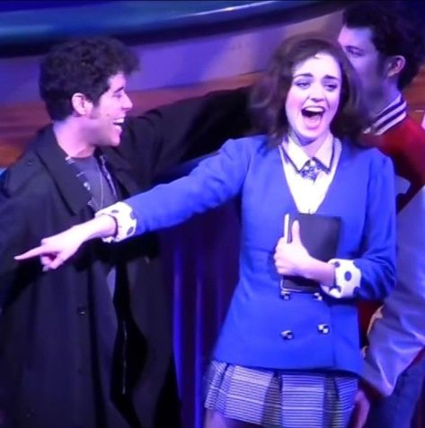 Veronica Sawyer Costume, Veronica Sawyer Musical, Heathers Pfp, Heather Musical, Heathers Broadway, Veronica And Jd, Heather And Veronica, Veronica Heathers, Barrett Wilbert