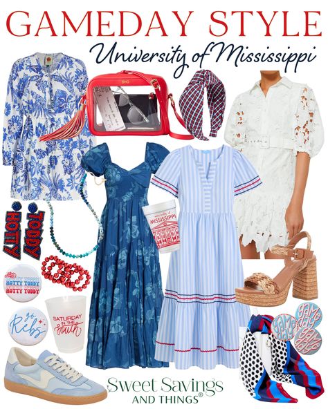 #olemiss #gorebs #hottytoddy #olemissfootball #gameday #gamedayfashion #etsy #preppyfashion Ole Miss Football Outfit, Ole Miss Game Day Outfit Cold, Ole Miss Game Day Outfit Fall, Hotty Toddy Ole Miss, Ole Miss Game Day Outfit Powder Blue, Ole Miss Game Day Outfit, Powder Blue Outfit, Ole Miss Tailgating, 40s Outfits