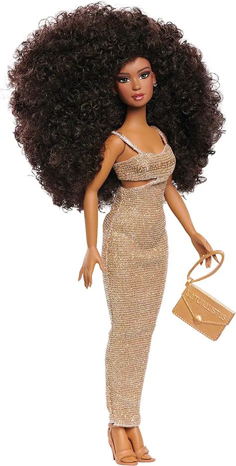 Curly 3c, Hair Medium, Brown Skin, Fashion Doll, Medium Brown, Barbie Doll, Textured Hair, Toys, Hair