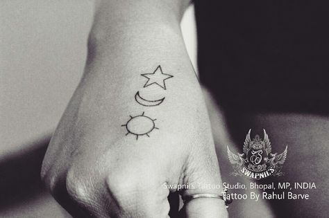 Star, Half Moon, and Sun Tattoo Design It means the #sun #moon #star institute is great to wear. If you assuredly love to wear a #tattoo, it is a #good #idea to think determined that it’s something you want to wear in the #long_term possibly a #sun_moon_star #tattoo may not petition that well on you. #swapnil_tattoo_studio #sts #rbart #symbolic #tattoo #design #hoped_u_liked_it_guys Tattoo By #Rahul_barve Moon And Stars Tattoo Men, Stars Tattoo Men, Diy Centerpieces Cheap, Sun Tattoo Design, Moon And Sun Tattoo, Jewerly Tattoo, Book Centerpieces, Sun Tattoo Designs, Disney Jasmine