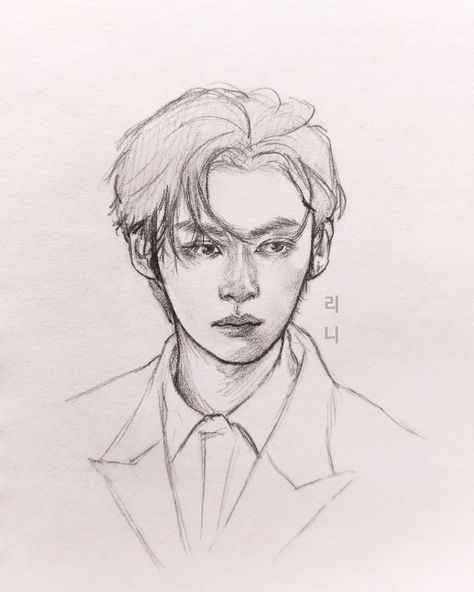 Drawing of stray kids lee know Straykids Sketch Pencil, Leeknow Drawings, I.n Drawing, Leeknow Drawing, Straykids Drawings, Lee Know Sketch, Skz Reference, Stray Kids Sketch, Straykids Sketch