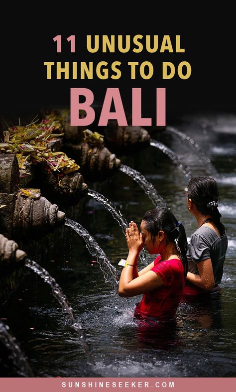 Top 11 unusual things to do in Bali! (2024) Best Things To Do In Bali, Things To Do In Indonesia, Things To Do Bali, Bali To Do List, Things To Do In Ubud Bali, Bali Must Do Bucket Lists, Bali Must Do, What To Do In Bali, Things To Do In Bali Indonesia