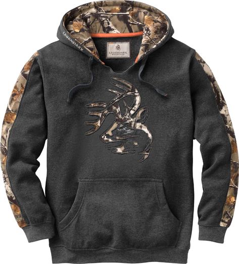 Outfitter Hoodie | Legendary Whitetails Hoodie Images, Chunky Sweaters, Heavyweight Hoodie, Womens Camo, Bee Jewelry, Camo Designs, Camo Hoodie, Workwear Jacket, Country Shirts