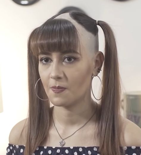 Unique Hair Cuts, Hair Stages, Shave Her Head, Bad Haircut, Workout Hairstyles, Extreme Hair, Pigtail Hairstyles, Business Hairstyles, Alternative Hair